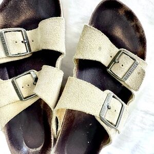 Yellow Ochre Birkenstock Sandals